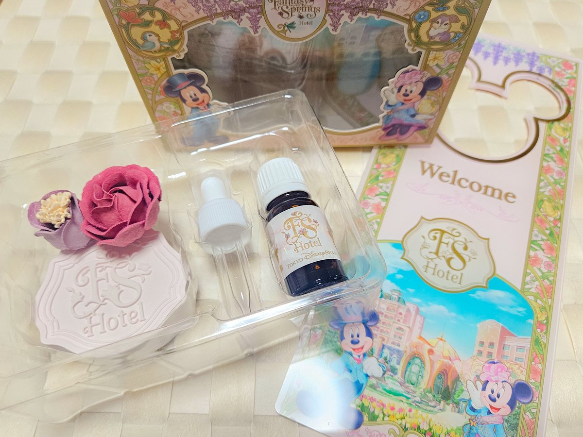 ファンタジースプリングス ルーム ホテル ルームフレグランス アロマ 