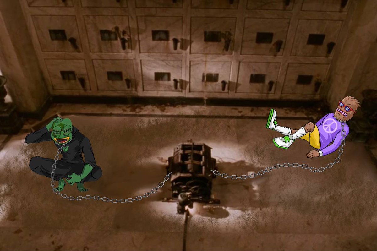 BillythepuppetV's tweet image. Hello Ribbit, I want to play a game
You&apos;ve been goin back and forth with Wolf for a while now
Today your very lives are in each others hands or should I say mouth and eyes
The same mouth you used to disrespect wolf is the very thing you&apos;ll need to set both of you free
Live or Die