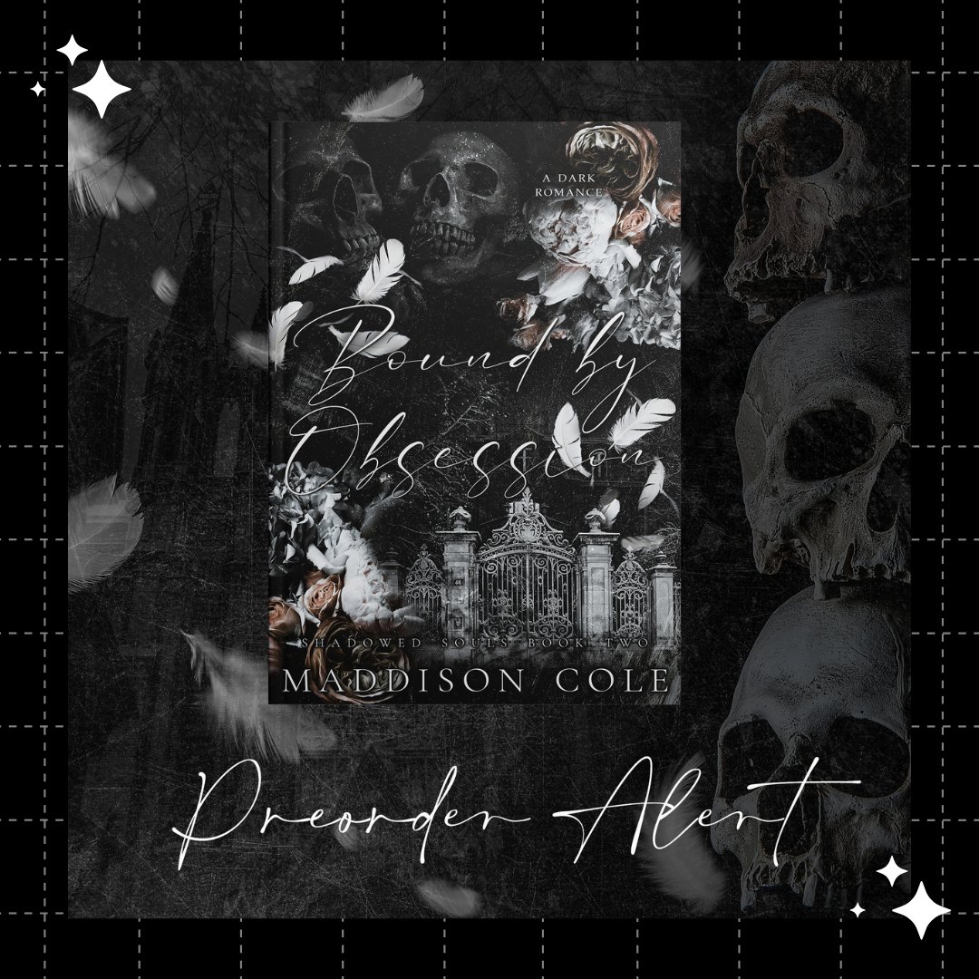 Becoming Bound by Obsession was inevitable! The second book in the Shadowed Souls series by Maddison Cole is coming 11/30!

#Preorder: geni.us/bboevents

#WhyChooseRomance #EnemiesToLovers #DarkAcademia #GrumpySunshine #HateToWant #MorallyGray