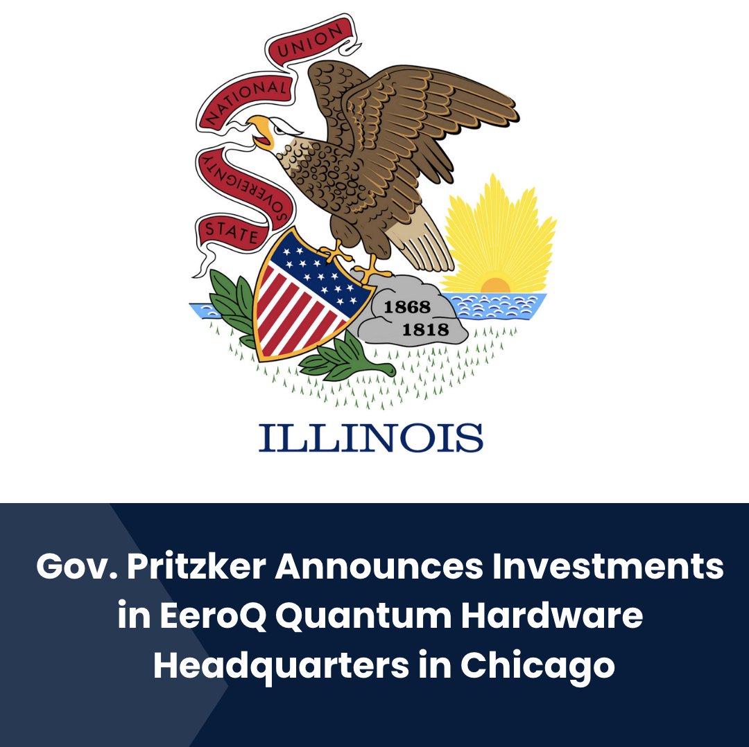Metro Edge Development Partners (@metroedgedev) on Twitter photo The State's investments in <a href="/QCHardware/">EeroQ</a> illustrate the commitment to support critical sectors. <a href="/GovPritzker/">Governor JB Pritzker</a> and <a href="/IllinoisDCEO/">IllinoisDCEO</a> have made attracting federal, and private investment in quantum computing technology a priority for his administration. More: shorturl.at/bjdaL The State's investments in <a href="/QCHardware/">EeroQ</a> illustrate the commitment to support critical sectors. <a href="/GovPritzker/">Governor JB Pritzker</a> and <a href="/IllinoisDCEO/">IllinoisDCEO</a> have made attracting federal, and private investment in quantum computing technology a priority for his administration. More: shorturl.at/bjdaL