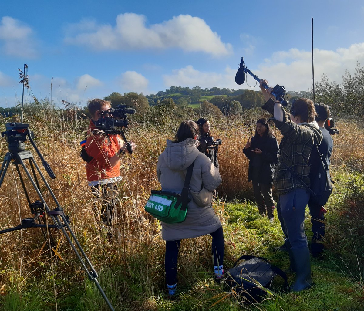 Bristol Water (@bristolwater) on Twitter photo If you're watching Blue Peter tomorrow, then you might spot #ChewValleyLake
Here's some behind the scenes shots of <a href="/BirdgirlUK/">Dr Mya-Rose Craig</a> and <a href="/officialb2n/">Black2Nature</a> filming as they visited a bird ringing station and our bird hides around the lake 🐦
Tune in: 25 October, <a href="/cbbc/">CBBC</a> at 5pm or on iPlayer If you're watching Blue Peter tomorrow, then you might spot #ChewValleyLake
Here's some behind the scenes shots of <a href="/BirdgirlUK/">Dr Mya-Rose Craig</a> and <a href="/officialb2n/">Black2Nature</a> filming as they visited a bird ringing station and our bird hides around the lake 🐦
Tune in: 25 October, <a href="/cbbc/">CBBC</a> at 5pm or on iPlayer
