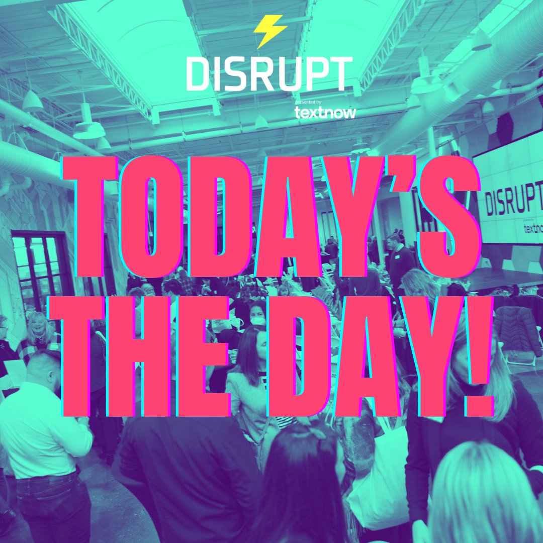 Today's the day 📣

We're so excited to welcome you this evening. Doors open at 4:30pm, speakers start at 5:30pm. 

#DisruptHR #HR