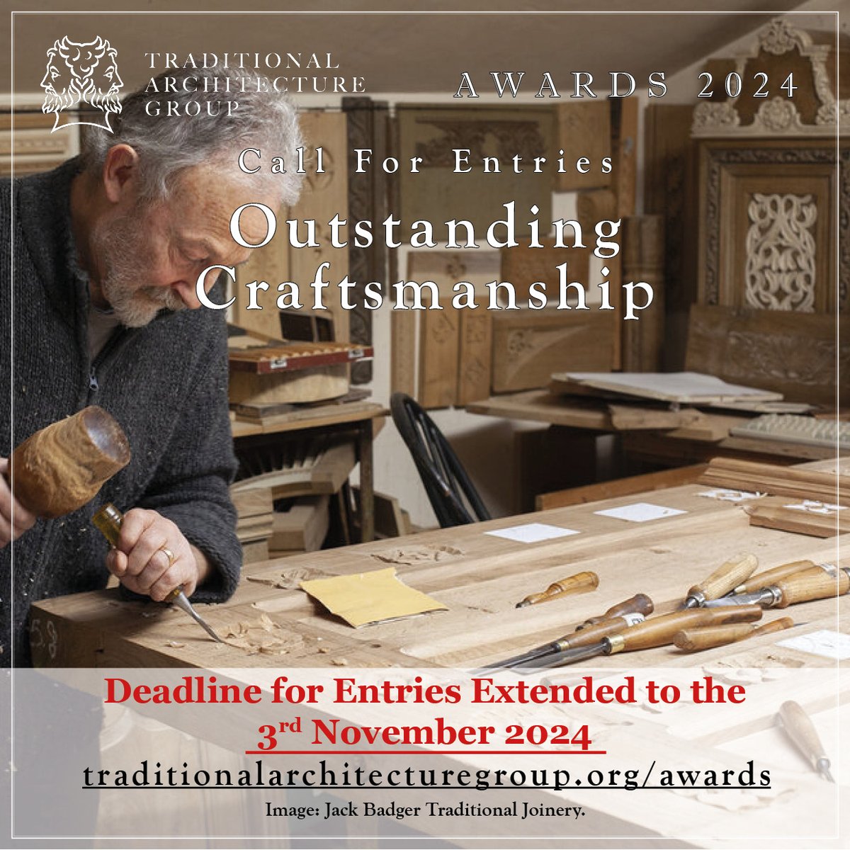 We have extended our awards entry deadline to 3rd November.