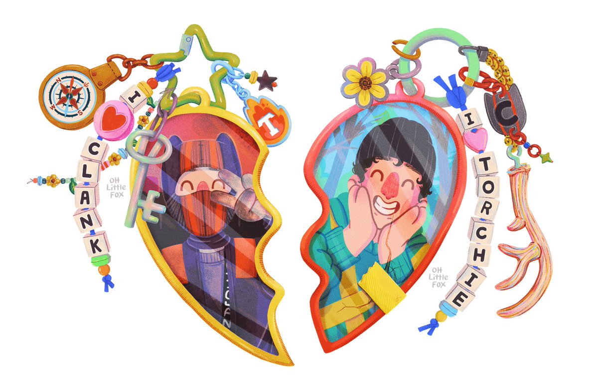 ohlittlefox_art's tweet image. *ੈ✩‧₊˚
#cliqueart