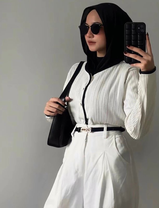 Ghea list outer atasan buat kerja ke kantor ngampus ngantor magelang sritex s.shopee.co.id/sd4ndJNI