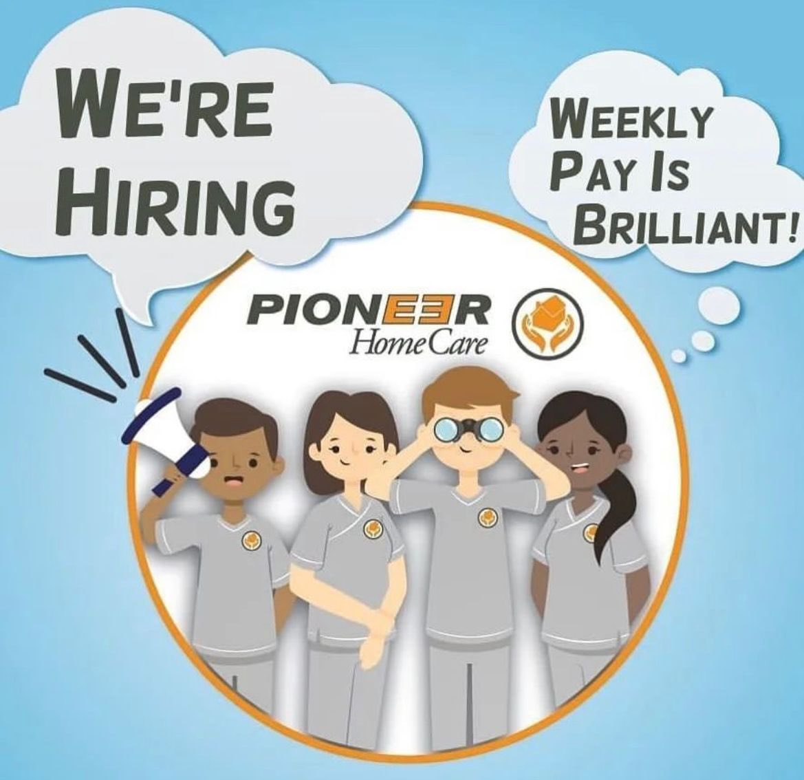 Pioneer Homecare are recruiting Healthcare Assistants in a number of areas in North Dublin. We have mornings, evenings and weekend shifts available. 
Please email your interest to hr@pioneerhomecare.ie or alternatively call our office on 01-4996100.