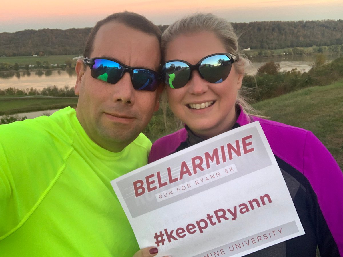 Start your day off with the Bellarmine 5K, the Run for Ryann! Complete the Run for Ryann whenever and wherever you choose! #KeeptRyann 
Click here to submit your run time: alumni.bellarmine.edu/r4rtime24 
Haven’t registered? There’s still time to register: alumni.bellarmine.edu/ryann24