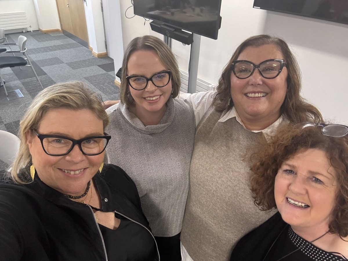 Always great to join <a href="/BASW_NI/">BASW Northern Ireland</a> and <a href="/NI_SCC/">Northern Ireland Social Care Council</a> social work colleagues <a href="/orourke_marian/">Marian O'Rourke</a> <a href="/carolynewart/">Carolyn Ewart</a> and <a href="/BASW_NI/">BASW Northern Ireland</a> Professional Officer at the round table discussion today #wearesocialwork