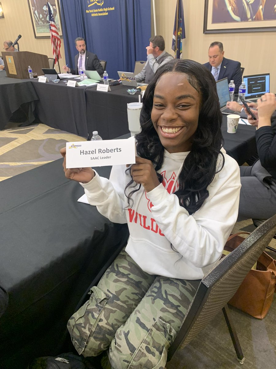 Section V Athletics (@secvathletics) on Twitter photo <a href="/wildcats_wilson/">Wilson Wildcats</a> <a href="/RCSDNYS/">Rochester City School District</a> Hazel Robert’s at todays <a href="/NYSPHSAA/">NYSPHSAA</a> Executive Central Committee meeting representing as the student athlete athletic council lead representative! #SectionV #Students #Leaders <a href="/wildcats_wilson/">Wilson Wildcats</a> <a href="/RCSDNYS/">Rochester City School District</a> Hazel Robert’s at todays <a href="/NYSPHSAA/">NYSPHSAA</a> Executive Central Committee meeting representing as the student athlete athletic council lead representative! #SectionV #Students #Leaders