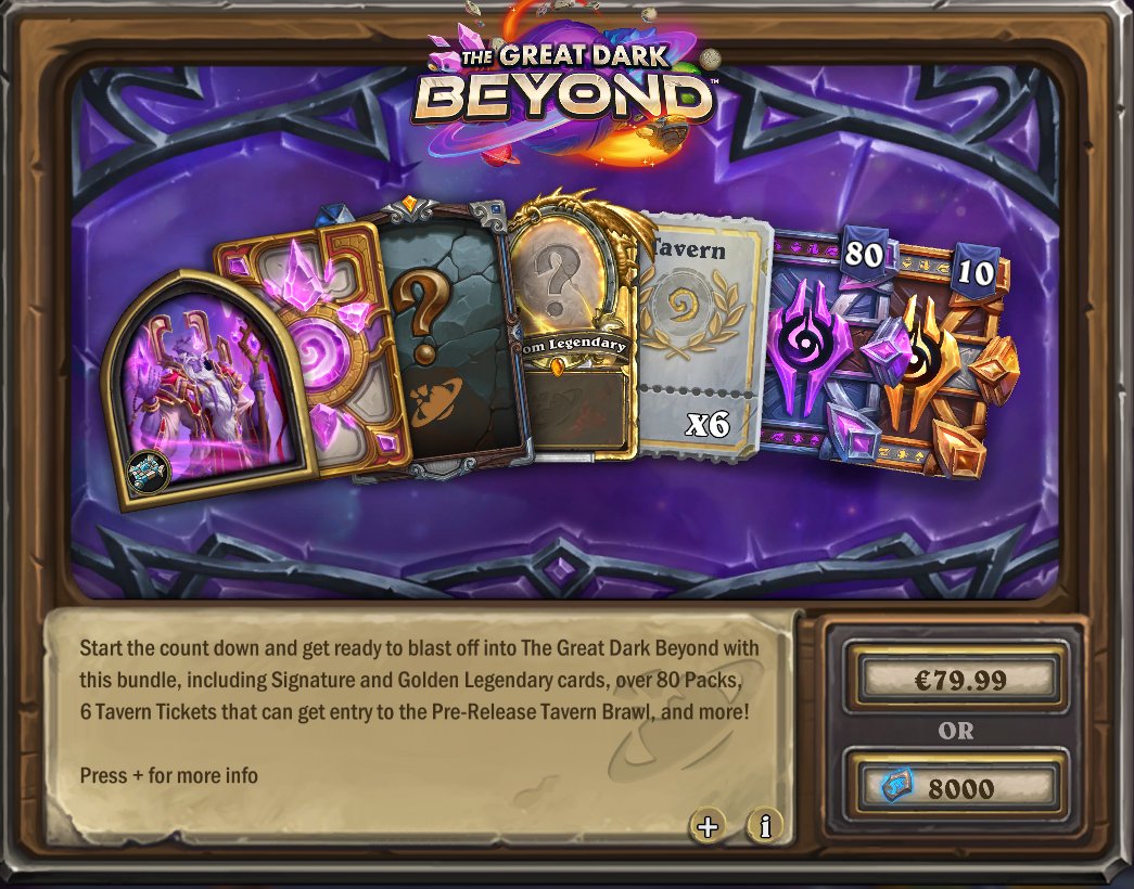 Big thanks to <a href="/PlayHearthstone/">Hearthstone</a>! 🎉 
I'm giving away 1 THE GREAT DARK BEYOND MEGA Bundle code right here, and even more codes during my Theorycrafting stream on twitch.tv/mryagut \ O /

To enter the giveaway:
😀: Follow <a href="/Mryagut/">Tugay Evsan</a> 
❤️: Like this post
♻️: Retweet this post
