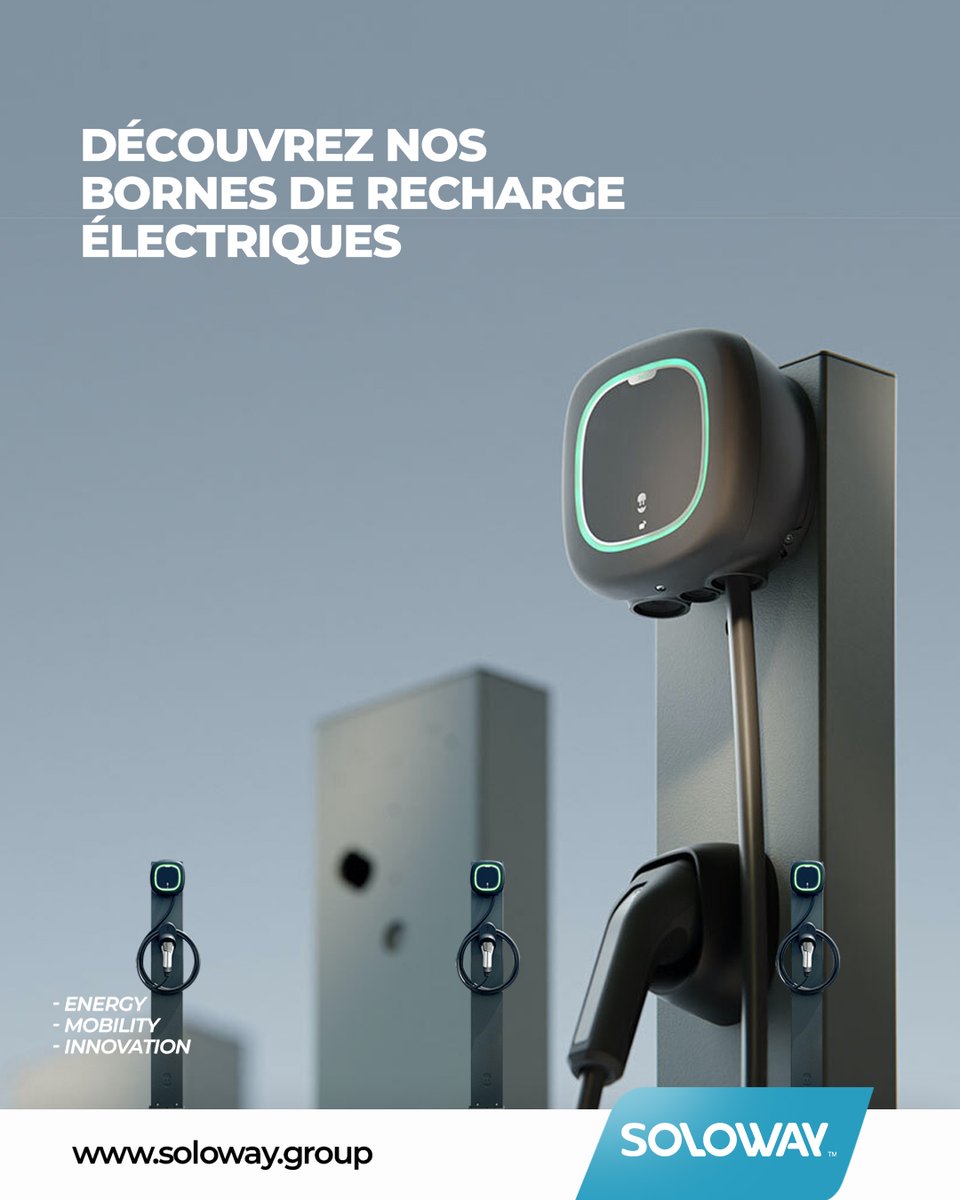 L'innovation au service de la durabilité. Nos bornes de recharge électriques sont là pour soutenir le développement de la mobilité durable au Sénégal. 

Soloway Group investit dans une énergie plus verte et une technologie respectueuse de l'environnement.
Visitez notre site
