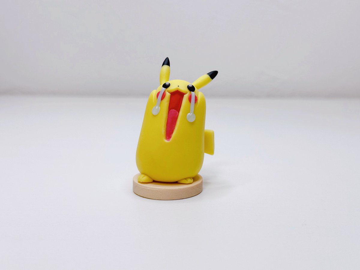 okihasA's tweet photo. 泣きさけぶピカチュウ作りました🔅 https://t.co/5yt2VWmFLc
