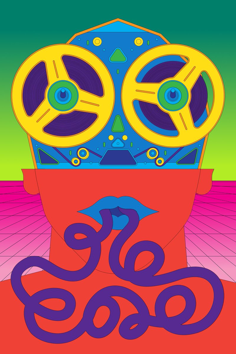 scott_balmer's tweet image. I always like doing this to the point where I keep a texture less version since it can show how much on an impact finishing off my illustrations can be

#illustration #illustrator #illustratorsofinstagram #graphic #wip #workinprogress #surreal #psychedelic #poster #portrait