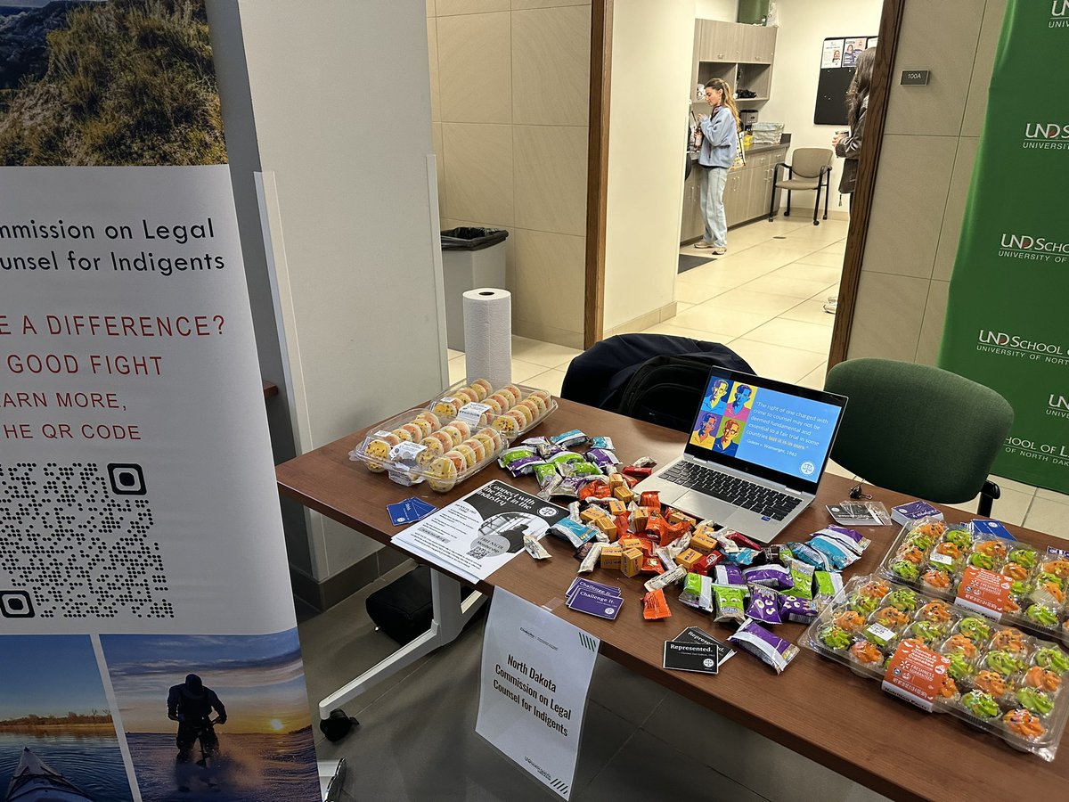 NDPubDefender's tweet image. Great to be back @UNDLawSchool recruiting tomorrow s public defense leaders !