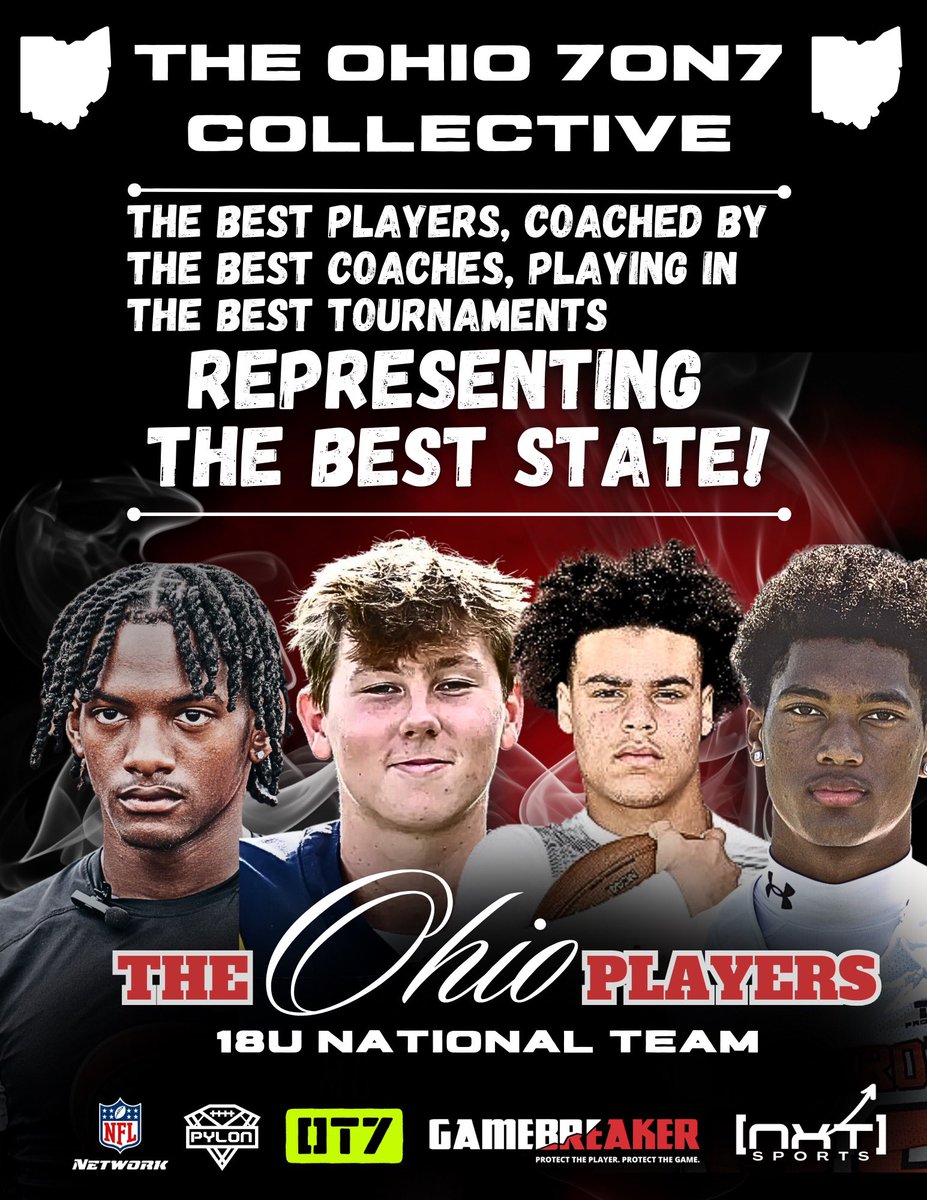 🗣️ THE Ohio Players 18u National Team Watch List announcement schedule:
Today: ‘26 Offense
10/26 - ‘26 Defense
10/28 - ‘26 Athletes
10/29 - ‘27 Offense
10/30 - ‘27 Defense
11/4 - ‘27 Athletes 

#TOP #theynotlikeus 😤