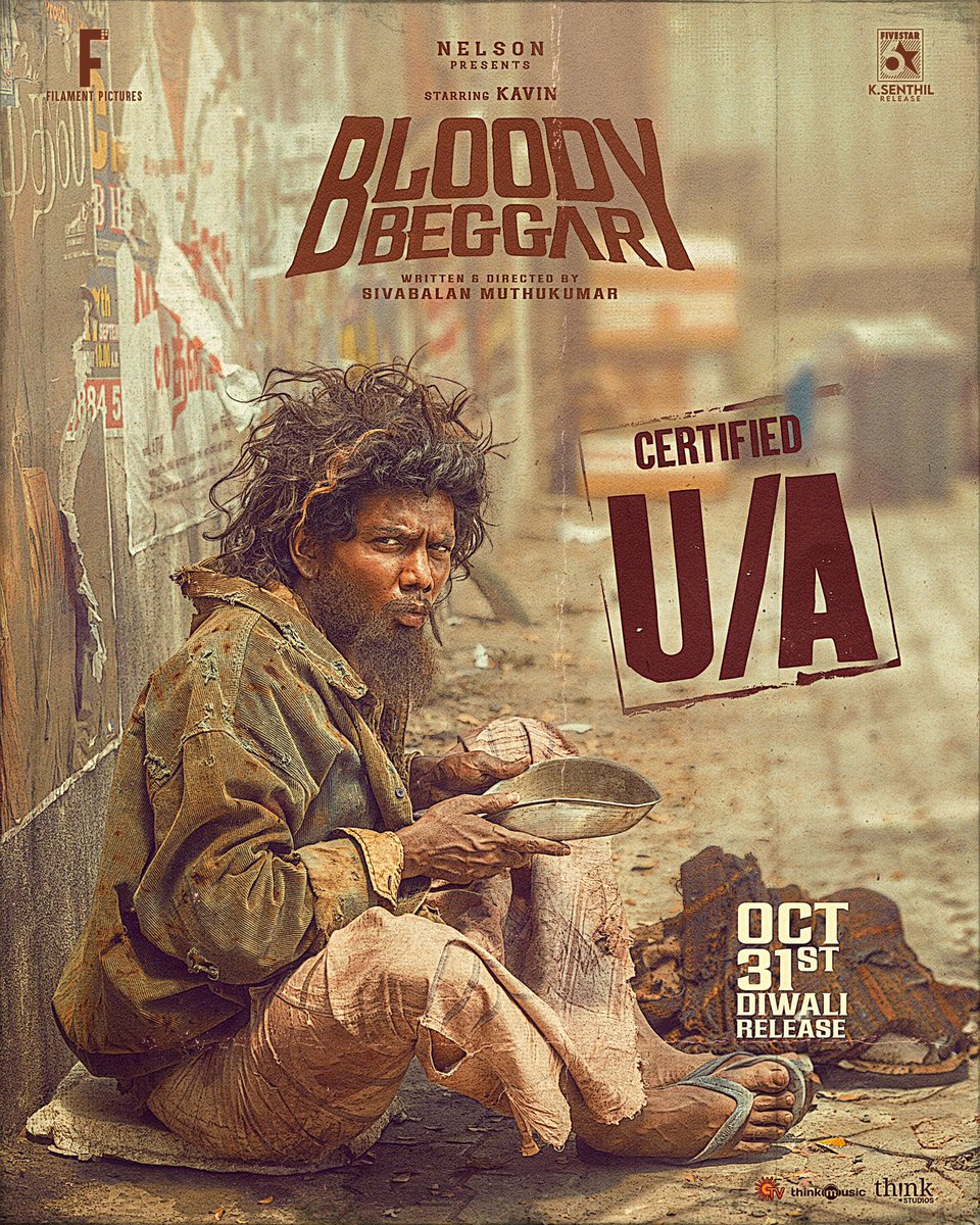 Filament Pictures (@filamentpicture) on Twitter photo Censored βU/Aβ with certified chaos πͺ
#BloodyBeggar π₯ Enter at your own risk!
#BloodyBeggarFromDiwali | in 7 days
<a href="/Nelsondilpkumar/">Nelson Dilipkumar</a> <a href="/Kavin_m_0431/">Kavin</a> <a href="/afilmbysb/">Sivabalan Muthukumar</a> <a href="/KingsleyReddin/">Reddin Kingsley</a> <a href="/sujithsarang/">Sujith Sarang</a> <a href="/JenMartinmusic/">Jen Martin</a> <a href="/Nirmalcuts/">Nirmal@editor</a> <a href="/ManimozhianRam2/">Manimozhian Ramadurai</a> <a href="/sv_sandhosh/">ACTION SANDHOSH</a> <a href="/jShakthiPradeep/">Shakthi Pradeep</a> Censored βU/Aβ with certified chaos πͺ
#BloodyBeggar π₯ Enter at your own risk!
#BloodyBeggarFromDiwali | in 7 days
<a href="/Nelsondilpkumar/">Nelson Dilipkumar</a> <a href="/Kavin_m_0431/">Kavin</a> <a href="/afilmbysb/">Sivabalan Muthukumar</a> <a href="/KingsleyReddin/">Reddin Kingsley</a> <a href="/sujithsarang/">Sujith Sarang</a> <a href="/JenMartinmusic/">Jen Martin</a> <a href="/Nirmalcuts/">Nirmal@editor</a> <a href="/ManimozhianRam2/">Manimozhian Ramadurai</a> <a href="/sv_sandhosh/">ACTION SANDHOSH</a> <a href="/jShakthiPradeep/">Shakthi Pradeep</a>