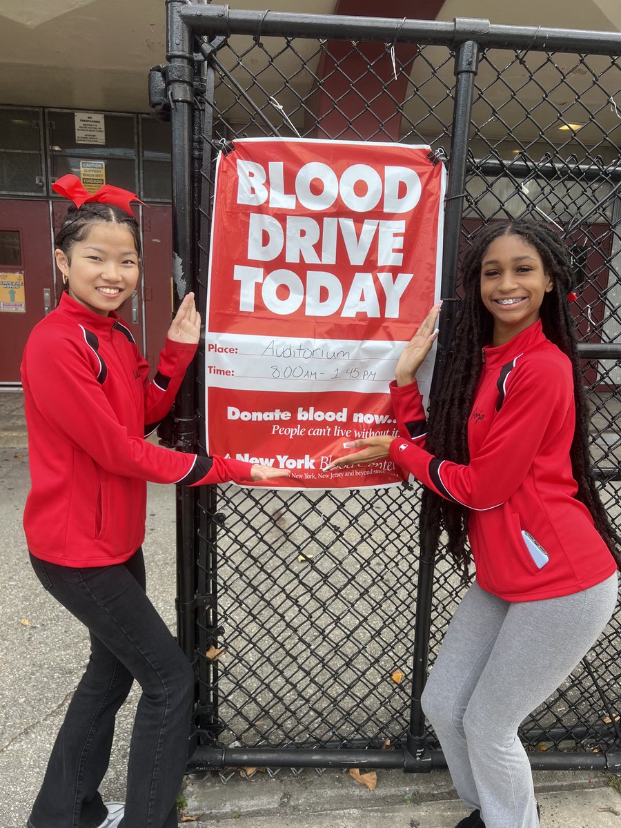 Service as Action: Blood Drive#PathwaysCollegePrep.#CultureCollaborationConnectedness ⁦<a href="/PCPSTRAILBLAZER/">Pathways Prep</a>⁩ ⁦<a href="/Dr_JVanEss/">Dr. Josephine Van-Ess</a>⁩ ⁦<a href="/NDwarka1/">Dr. Namita Dwarka</a>⁩ ⁦<a href="/QSHSDISTRICT/">QueensSouthHighSchools</a>⁩