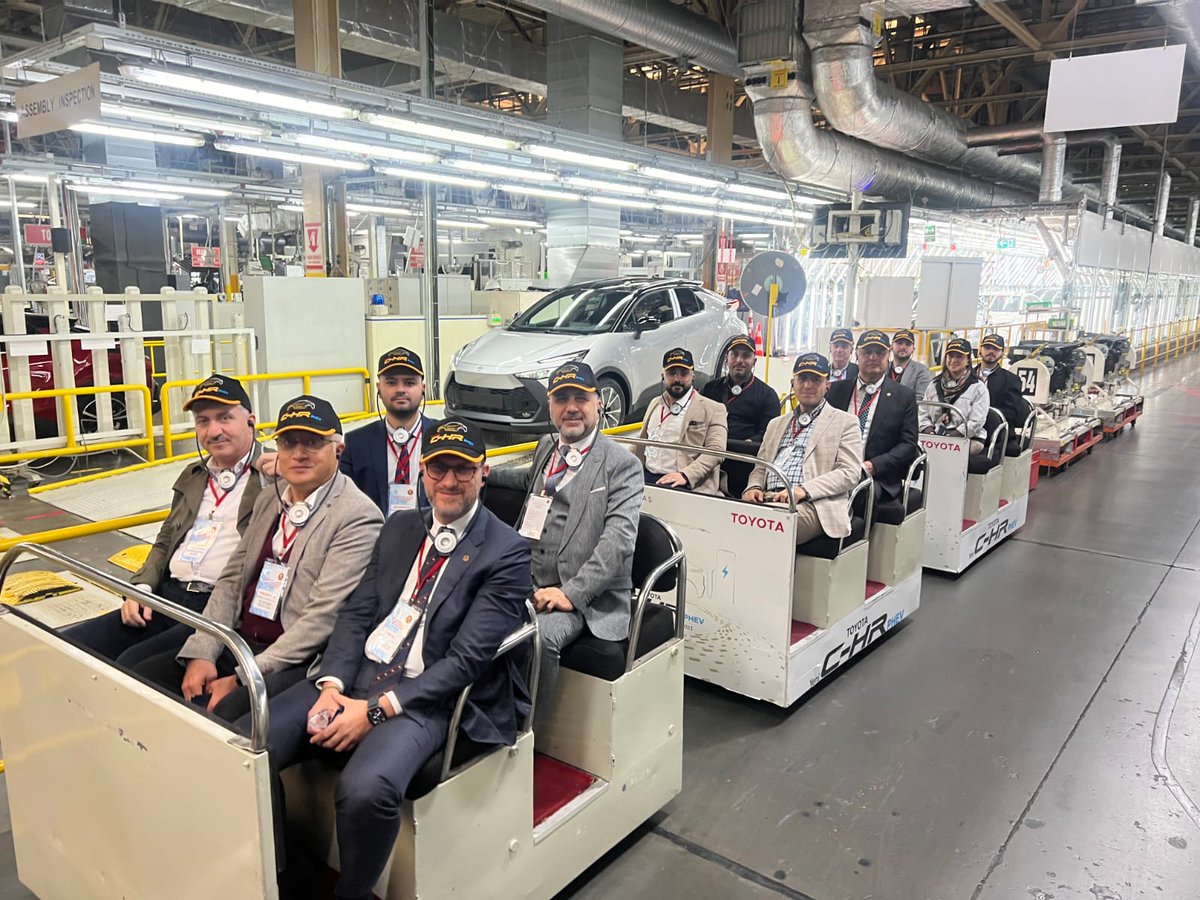✔️ Yönetim Kurulu Üyemiz Bora Tezel'in başkanlığında; makine metal sektöründe faaliyet gösteren Odamız üyesi firma temsilcilerinden oluşan heyet, Toyota'nın Sakarya'daki üretim tesisine teknik ziyaret gerçekleştirdi.

✔️ Gaziantep Sanayi Odamız ve İpekyolu Kalkınma Ajansı iş