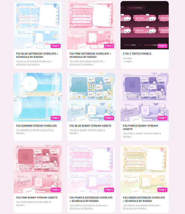 voyagears's tweet photo. free to use overlays, schedule, panel
available on my ko-fi! <3 https://t.co/WfuO6KRQot