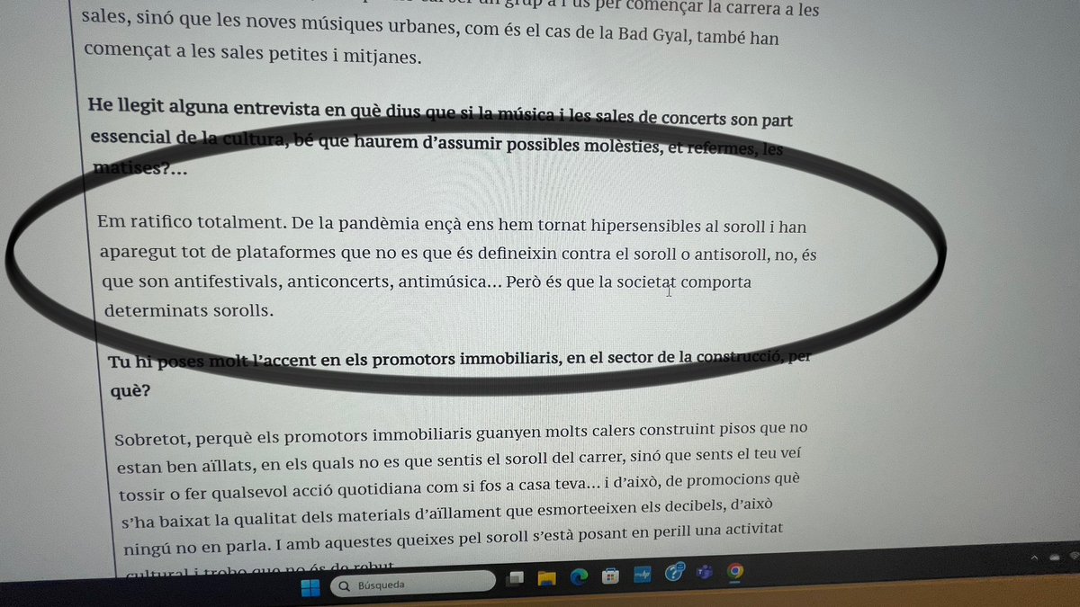 Una persona que fa aquestes declaracions no pot ser la comissionada de la nit . Comencem malament <a href="/bcn_ajuntament/">Ajuntament de Barcelona</a> <a href="/Albert_Batlle_B/">Albert Batlle</a> <a href="/janetsanz/">Janet Sanz 🍉</a> <a href="/Elisendalamany/">Elisenda Alamany</a>