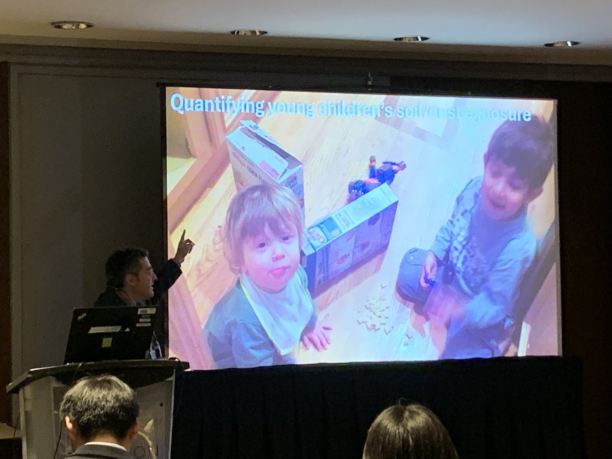 Brilliant talk by Dr <a href="/keeve_nachman/">Keeve Nachman</a> on "Using computer vision to estimate microactivity frequencies for assessing infants’ and children’s exposure to soil and dust" relating to data from their #INGEST study <a href="/ISExposureSci/">International Society of Exposure Science</a> <a href="/JohnsHopkinsEHE/">JohnsHopkinsEHE</a> #ISES2024