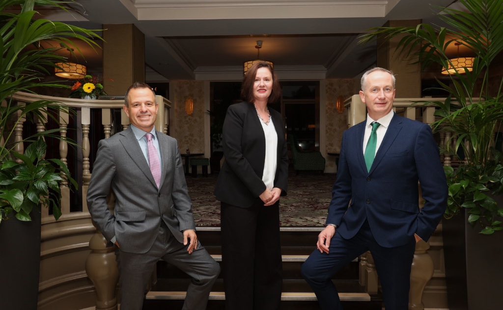Andrew Brownlee (@andrewbrownlee7) on Twitter photo Amazing morning <a href="/KingsleyHotel/">The Kingsley</a> Cork to launch new strategic partnership between <a href="/SOLASFET/">SOLAS</a> & <a href="/Entirl/">Enterprise Ireland</a> to provide access to management development upskilling for SMEs supported by EI <a href="/Loc_Enterprise/">LocalEnterprise.ie</a> with big focus on retail & hospitality sectors, brilliantly mc’d by <a href="/sheertenacity/">Siobhan Kinsella</a> Amazing morning <a href="/KingsleyHotel/">The Kingsley</a> Cork to launch new strategic partnership between <a href="/SOLASFET/">SOLAS</a> & <a href="/Entirl/">Enterprise Ireland</a> to provide access to management development upskilling for SMEs supported by EI <a href="/Loc_Enterprise/">LocalEnterprise.ie</a> with big focus on retail & hospitality sectors, brilliantly mc’d by <a href="/sheertenacity/">Siobhan Kinsella</a>