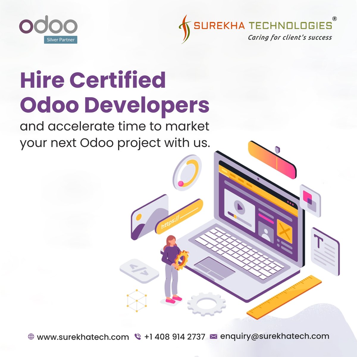 surekhatech's tweet image. Our #Odoodevelopers offer customized solutions, seamless integration, and ongoing support to elevate your business operations. Ready to transform?

Visit: surekhatech.com/hire-odoo-deve…

#Odoo #OdooERP  #OdooDeveloper #ERP #BusinessGrowth #OdooSolutions #DigitalTransformation