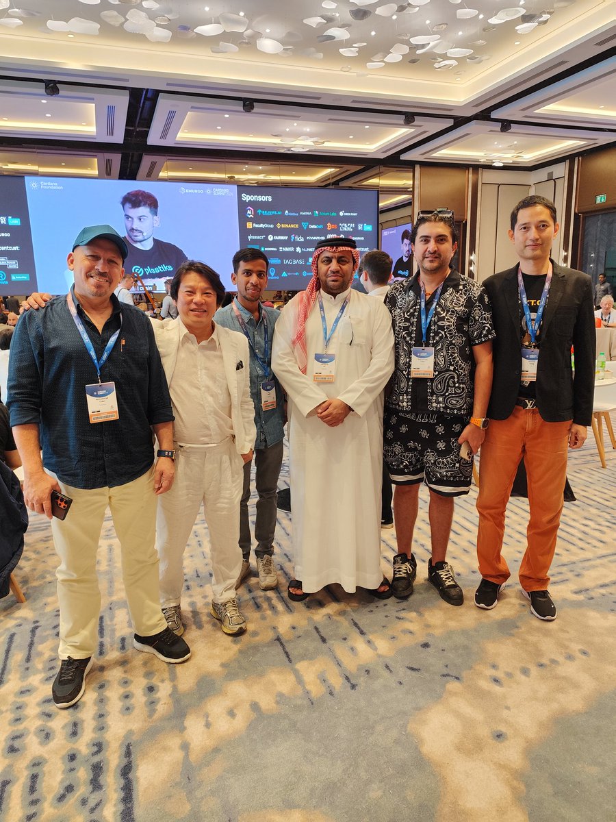 #BlockchainLife2024 #CardanoSummit2024  Dubai is always incredible