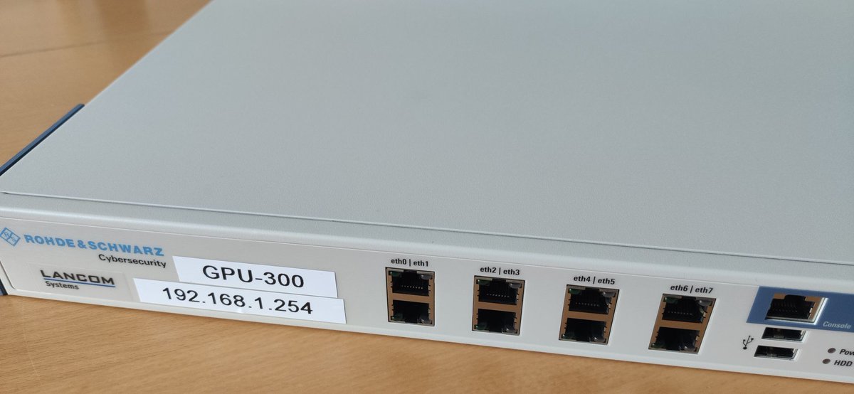 LANCOM / Rohde &amp; Schwarz Gateprotect-Firewall UF-300 wiederverwerten: OPNsense. blog.imagmbh.de/index.php/lanc…