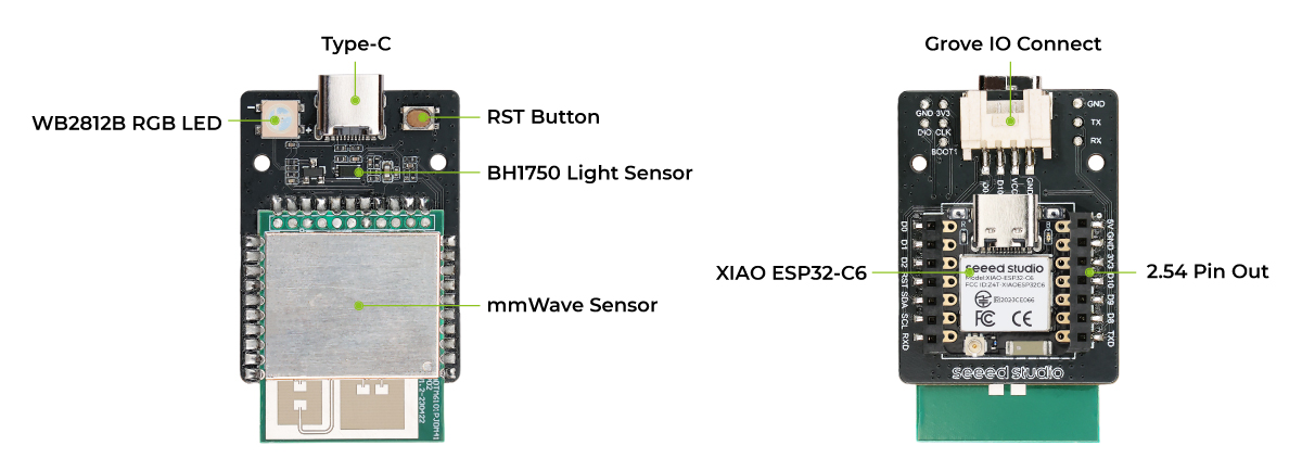seeedstudio's tweet image. #SmartSensing 🚀 @cnxsoft dives into our 60GHz mmWave Sensor Kits powered by XIAO ESP32C6! The MR60FDA2 detects falls, while the MR60BHA2 monitors breathing &amp;amp; heartbeat—perfect for healthcare &amp;amp; smart homes. With WiFi 6, BLE, &amp;amp; Grove ports, these kits enable real-time IoT…