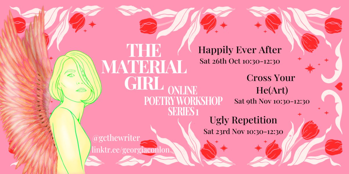 NewWritingNorth's tweet image. 🖊️Join @GCtheWriter, Emerging Creative Associate at New Writing North, in a series of online poetry workshops. The first one is this Saturday, don’t miss out! Book here: eventbrite.co.uk/o/the-material…