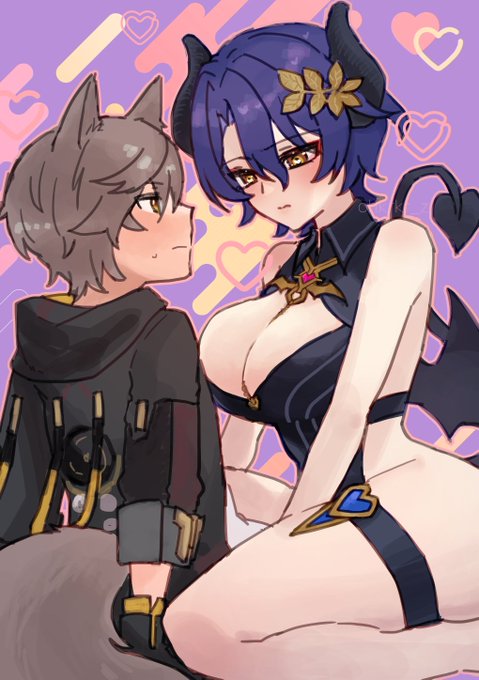 ハロウィンの穹レイ♀です
サキュバス学の権威 