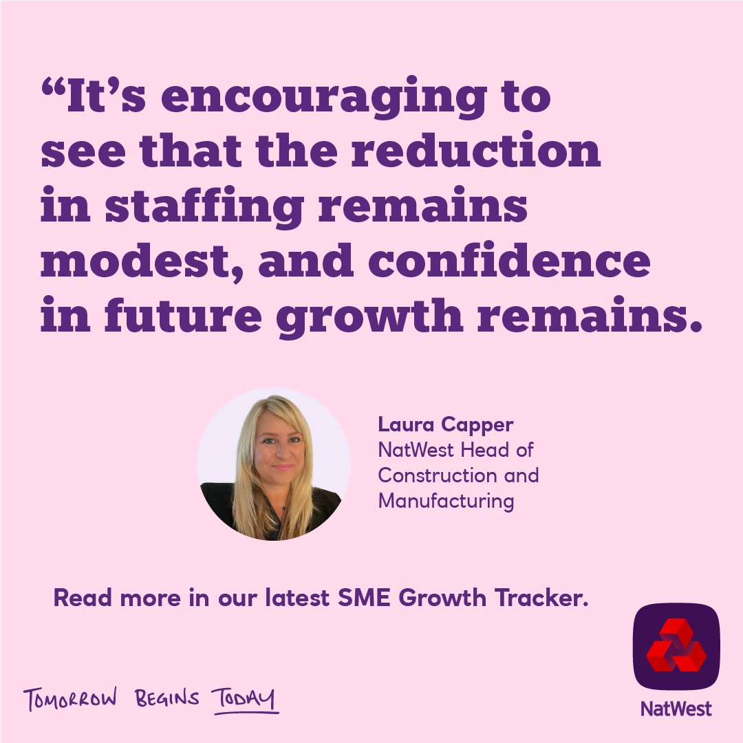 Our SME Growth Tracker shows that activity at small and medium-sized businesses fell marginally in September, while confidence in growth continues. 

There's lots more important insight for SMEs in the report: spkl.io/6011fR2hU