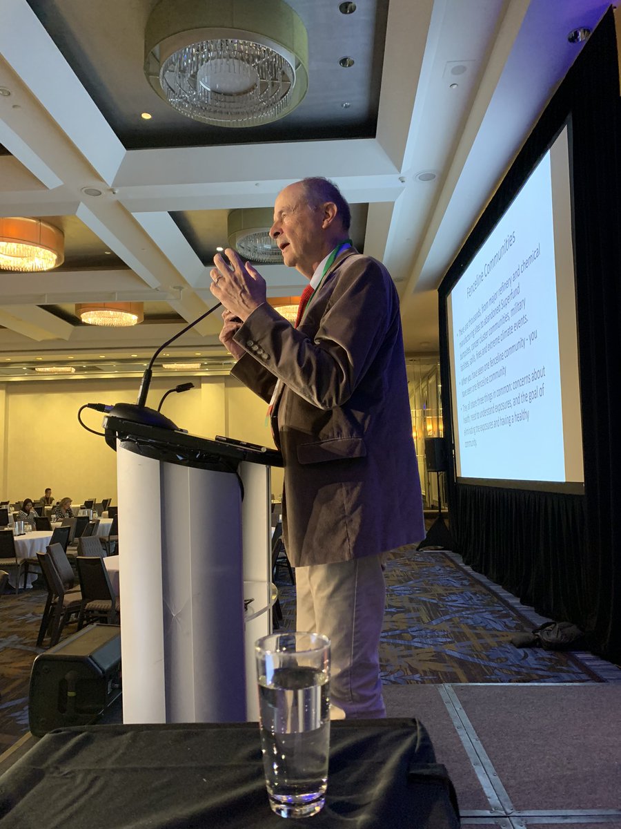Inspiring Plenary by <a href="/burke_professor/">Professor Tom Burke</a> titled "On the Fenceline: Understanding chemical exposures and risks in vulnerable communities" during the last day of a very successful and engaging meeting of the <a href="/ISExposureSci/">International Society of Exposure Science</a> <a href="/JohnsHopkinsEHE/">JohnsHopkinsEHE</a> #ISES2024