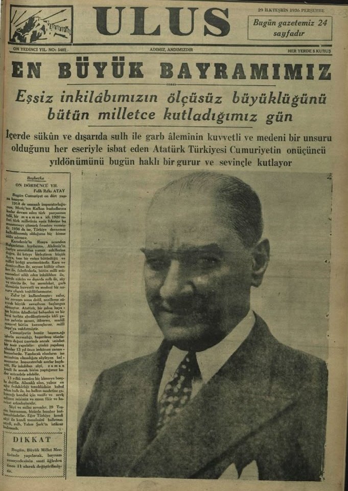 Terörün amacı toplumda korku ve kaygı yaratarak hayatın doğal akışını değiştirmek, ulusal birlik bütünlüğe zarar vermektir. Ulusal birlik bütünlüğümüzün çimentosu Cumhuriyetimizdir. 101.yılında Cumhuriyet Bayramımızı daha büyük coşkuyla kutlamalıyız. 🇹🇷
