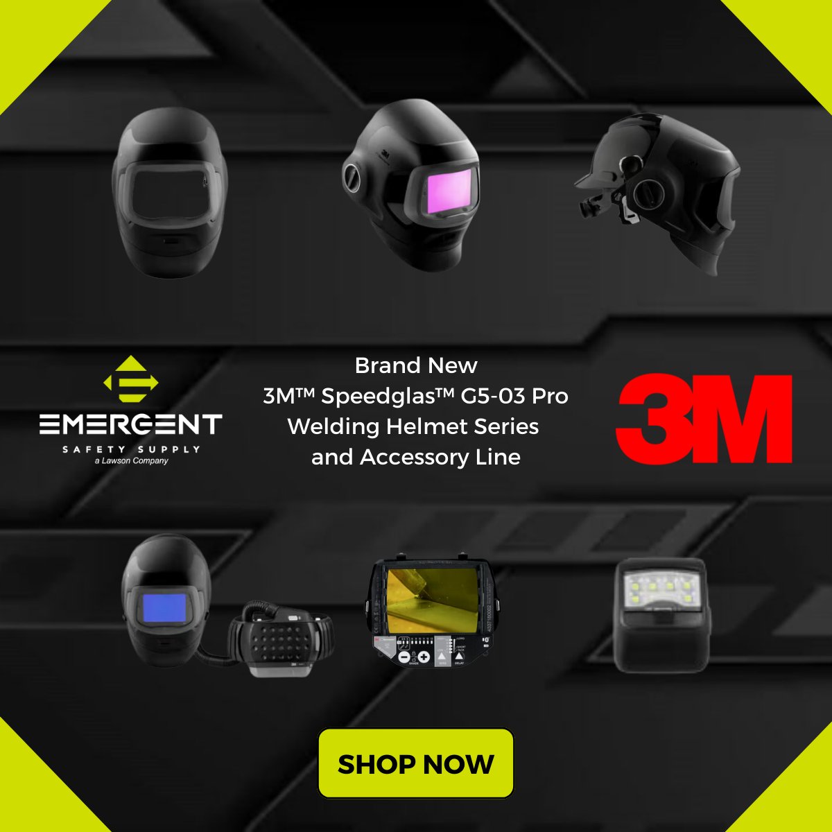 emergentsafety.com/introducing-th…

Introducing the new 3M™ Speedglas™ G5-03 Pro Welding Helmet Series and Accessory Line