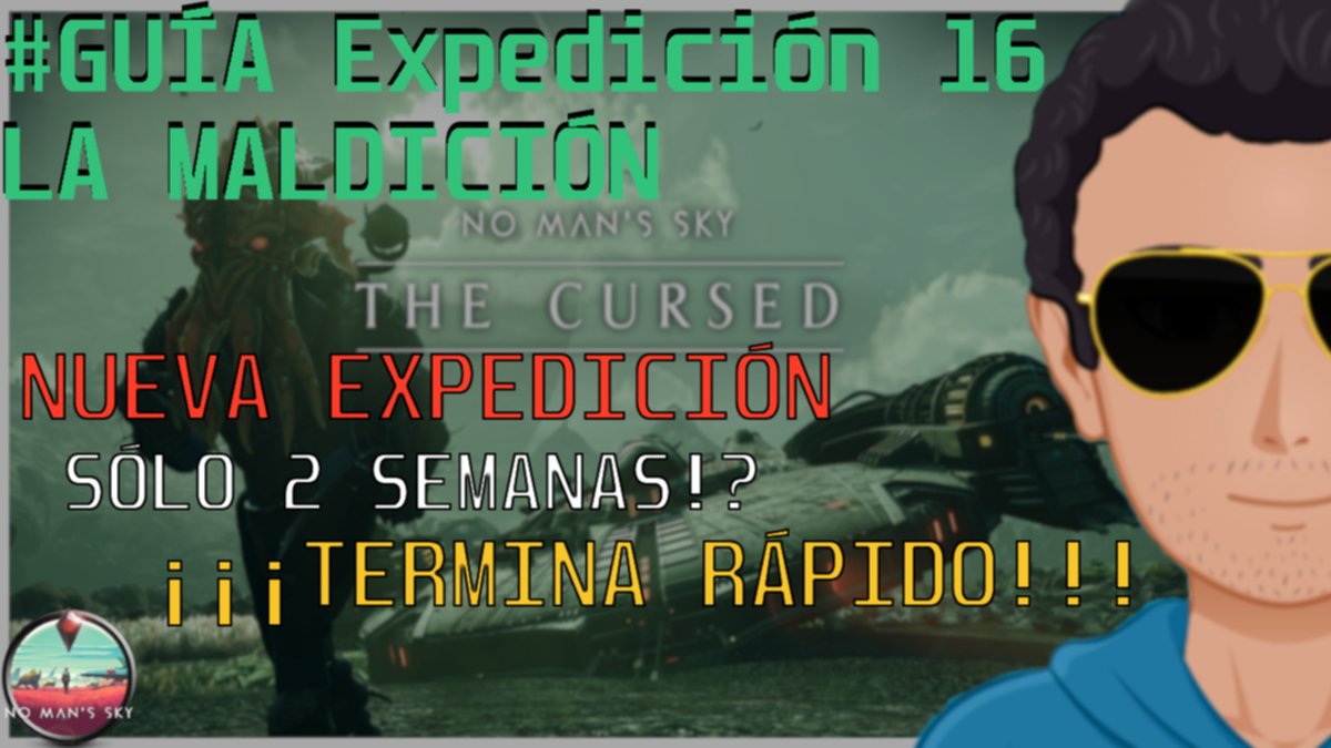 NecKOSpAiN's tweet image. Estoy en DIRECTO en YouTube Jugando a No Man´s Sky. EXPEDICIÓN 16: THE CURSED &quot;La Condena&quot;. EMPEZANDO La Expedición. Logros Fase 1 &amp;amp; MORE &quot;LINK IN BIO&quot; #NoMansSky #NoMansSkySpoilers #YouTube #YouTube_INILIST #youtubeespana #YouTubeCommunity #DIRECTO