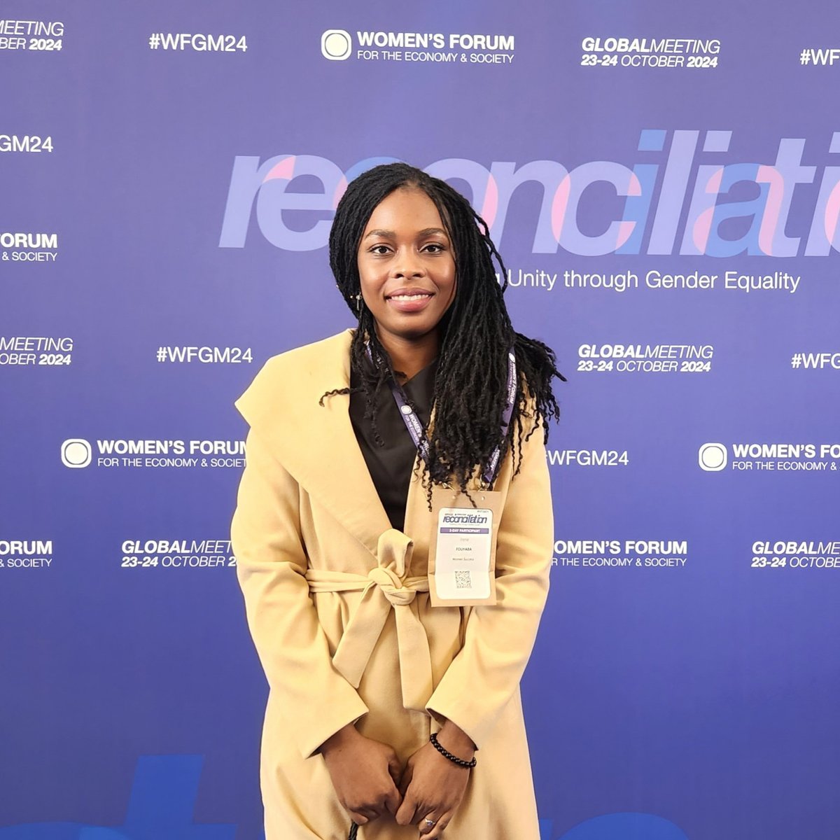 Reinunivers's tweet photo. Je suis au @Womens_Forum , véritable endroit pour s'informer, s'inspirer et avoir de la force pour continuer le combat en faveur de l'#égalité https://t.co/oJnjOrk2h1
