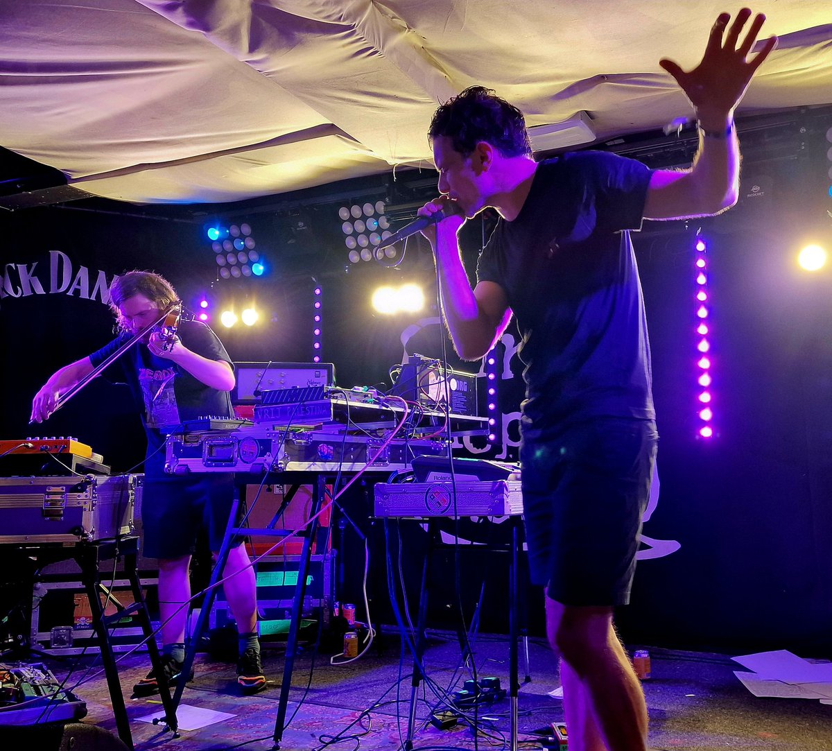 Exit drummer.  Enter...violin.   <a href="/Benefitstheband/">Benefits</a> showing a new sonic direction at <a href="/thehopeandruin/">The Hope & Ruin</a>.  The message is no less relevant, but now delivered with extra depth and nuance.  Unmissable