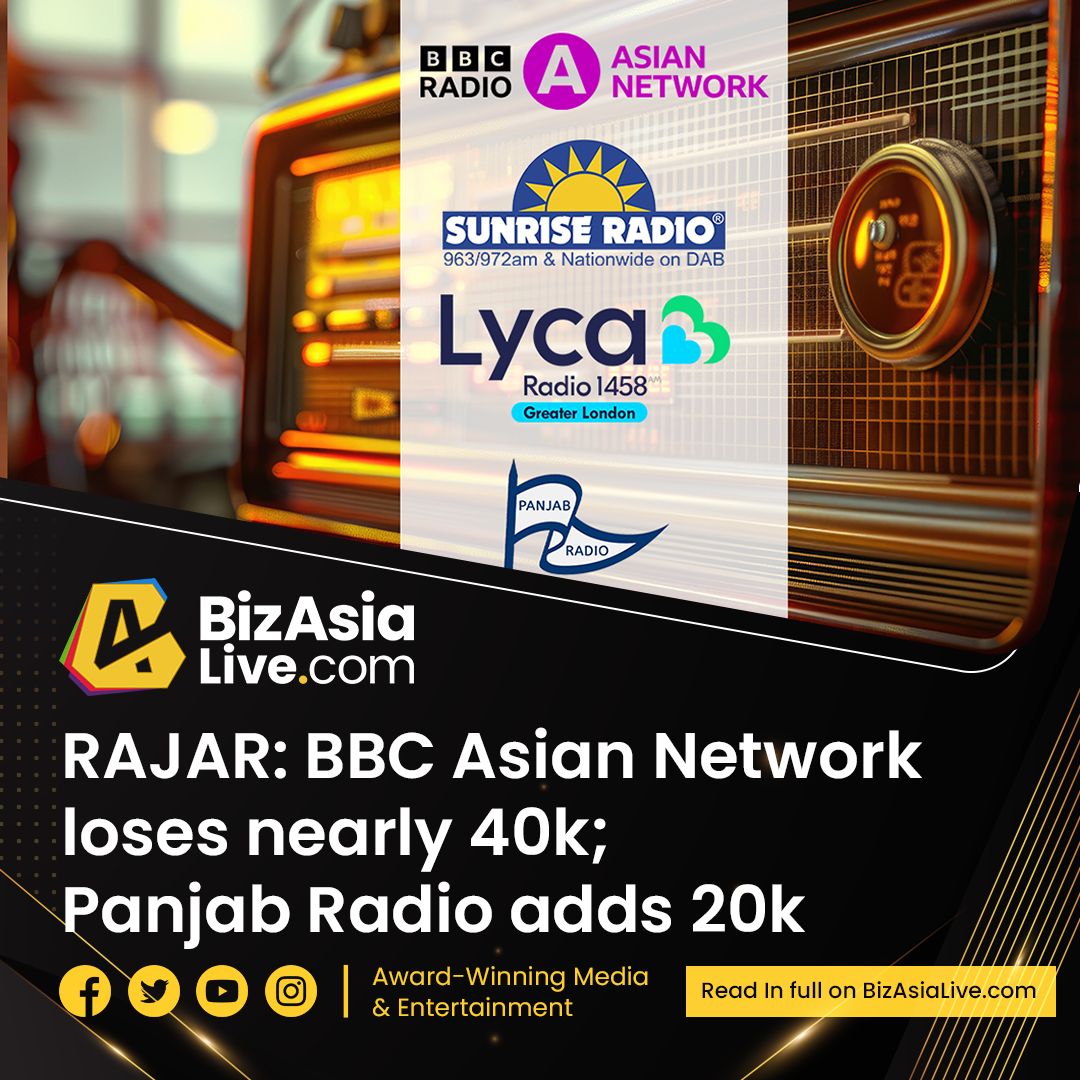 BizAsiaLive's tweet photo. #RAJAR | #BBCAsianNetwork lost nearly 40k listeners in latest Q3/24 data; #PanjabRadio added nearly 20k listeners; #LycaRadio closed the gap with London leader, #SunriseRadio
โถ Read here: https://t.co/y6NXOHGT3e https://t.co/NsscKFvGuP
