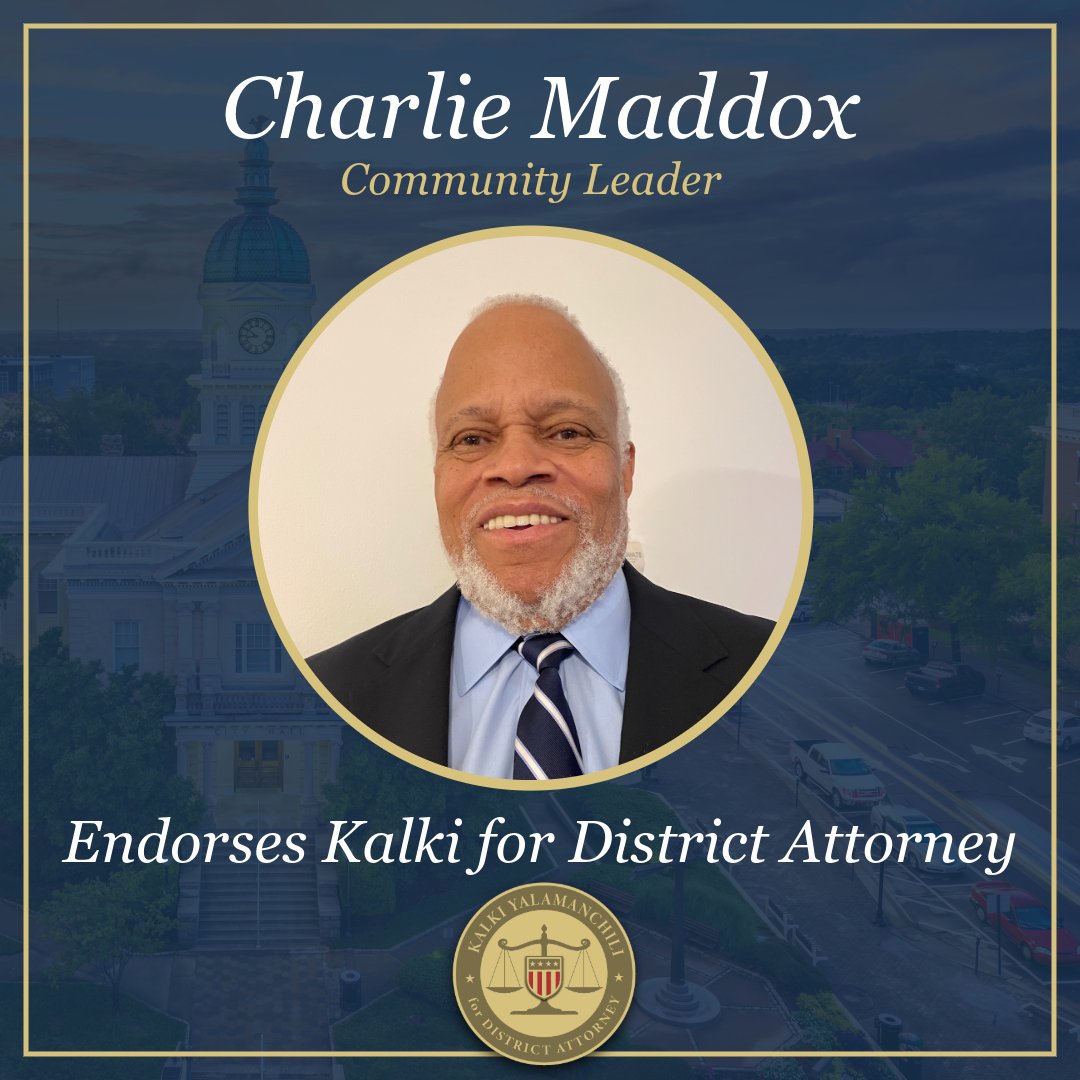 Our campaign is honored to have the support of Charlie Maddox. Reverend Maddox has long been a dedicated civil rights activist and a lifetime Athens resident.

Together, we can ensure #justiceforall!
