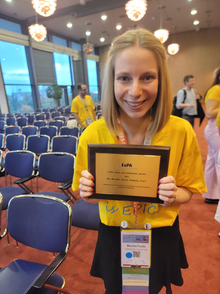 maurinefucito (inactive) (@maurinefucito) on Twitter photo I have just received the <a href="/EuPAProteomics/">News@EuPA</a> Vision and Commitment Award in person at #HUPOEuPA2024! I am so thankful for the vibrant proteomics community 🤩
Thanks <a href="/Conventus_Jena/">Conventus GmbH</a>, <a href="/Suicsue/">Susann Bargas Gomez</a>, and <a href="/TristanCardon/">Cardon Tristan</a> for the pictures! I have just received the <a href="/EuPAProteomics/">News@EuPA</a> Vision and Commitment Award in person at #HUPOEuPA2024! I am so thankful for the vibrant proteomics community 🤩
Thanks <a href="/Conventus_Jena/">Conventus GmbH</a>, <a href="/Suicsue/">Susann Bargas Gomez</a>, and <a href="/TristanCardon/">Cardon Tristan</a> for the pictures!