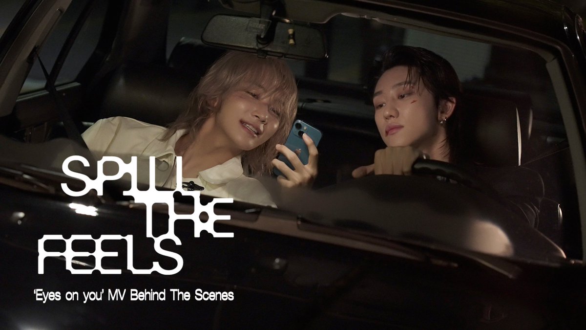 the thumbnail of the eyes on you mv behind 🥹