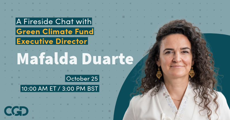 Center for Global Development tweet media