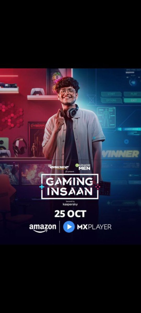Abbu282213's tweet photo. Less than 24 hours remain until Gaming Insaan's release 🎮🔥 

GAMING INSAAN ON AMAZON MX
@TriggeredInsaan
#GamingInsaan #PandaGang #NischayMalhan #TriggeredInsaan #FukraInsaan #AbhishekMalhan https://t.co/bY27dAGj7K