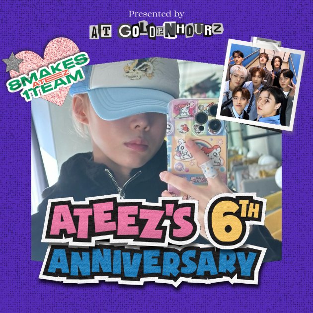 @atGoldenHourz happy anniversary yg ke-6, sunbaenim! semoga sukses selalu dan semoga nanti dapet banyak penghargaan 🙇🏻‍♀️
<a href="/wooyounr/">Caelian.</a> <a href="/mingih/">MG.</a> <a href="/sowgmingi/">mingi.</a> <a href="/WOO7OUNG/">‧˚꒰ 🏹 에이티즈 정우영 ꒱</a> <a href="/coyysan/">San, Choi.</a> <a href="/hongjoongri/">HJ.</a> <a href="/jumgwooyoung/">WY.</a> <a href="/yeopisang/">Yeosang</a> <a href="/jyngho/">Choi,</a> <a href="/songmizgi/">민기.</a> 
#6_years_with_ATEEZ
#6GoldenYearsWithATEEZ
#편도행_해적선_6년째_순항중