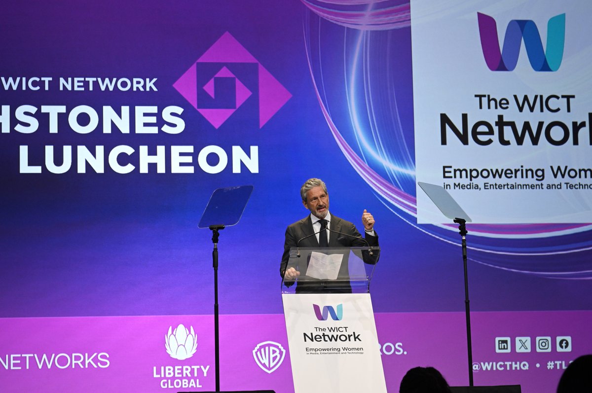 Congratulations to our Chief People Officer Amy Blair, who was honored as The WICT Network's Woman of the Year – Operator.

Our CEO, Mike Fries, presented the award at WICT’s annual event, where Amy was recognized for her leadership in Liberty Global and the wider cable industry.