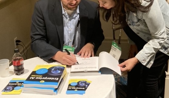 zachonomics's tweet photo. Thank you everyone for a splendid time together last night!🌟Happy to be helping leading companies in navigating through challenges and embracing the future that is here today! If you're in #marketingleadership and interested in a copy or a chat, feel free to reach out! #AI https://t.co/hZFKfX2mw9