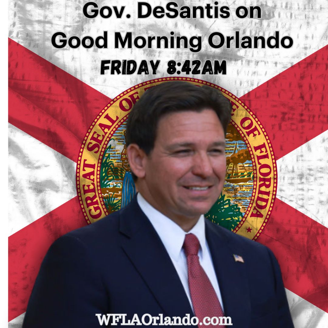 Tomorrow on Good Morning Orlando. Gov. Ron DeSantis joins the show.
#DeSantis #Florida #Politics #Governor #tallahassee