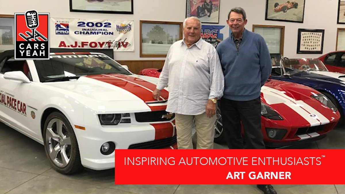 Today on Cars Yeah my guest is Art Garner who shares his new book A.J. Foyt, Survivor, Champion, Legend.

Be Inspired! carsyeah.com/ourportfolio/2…